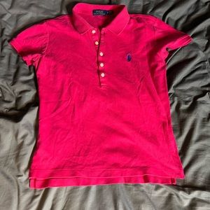 Pink Polo Ralph Lauren shirt